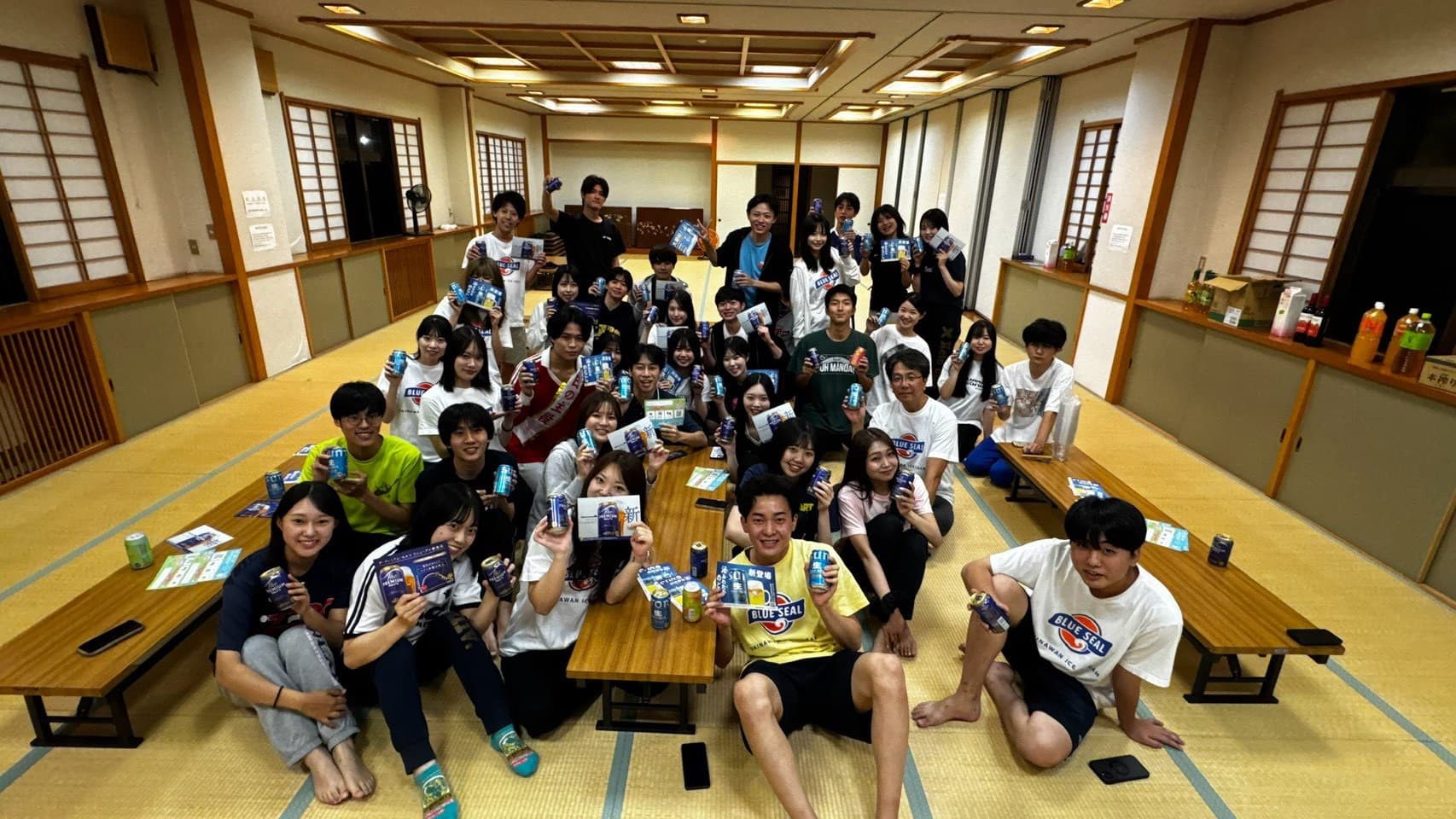 合宿の集合写真